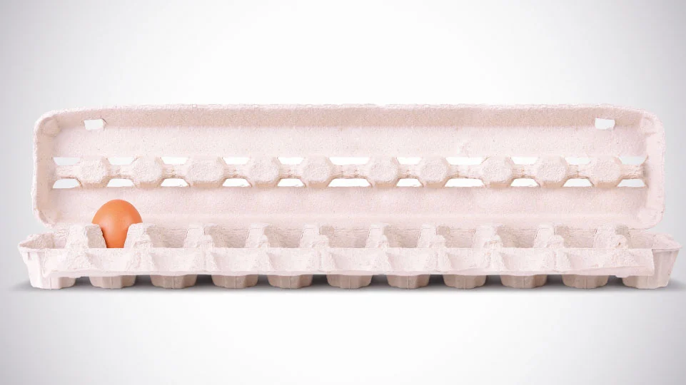 EKO-PUNKT - Im Auftrag der Zukunft - langer Eierkarton 