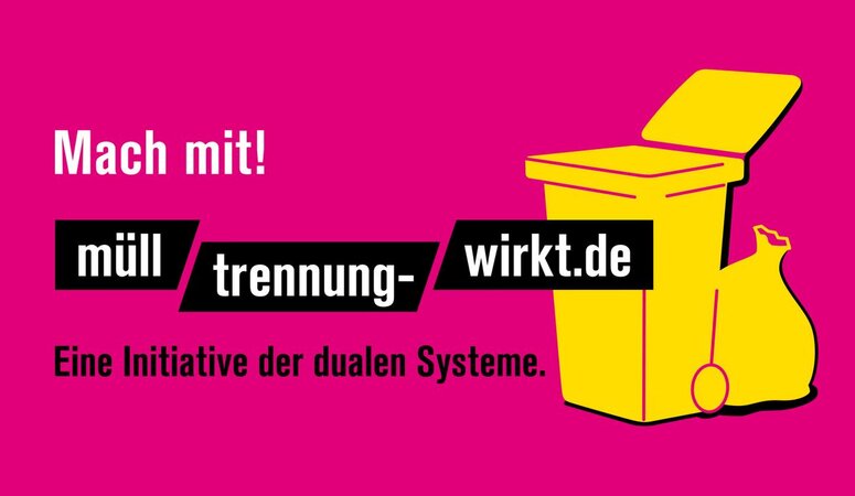 EKO-PUNKT // Logo der Initiative "Mülltrennung wirkt"