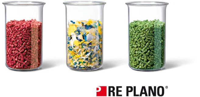 EKO-PUNKT - Im Auftrag der Zukunft - Bild Gläser Recyklat RE Plano - Spezialist für Kunststoffaufbereitung