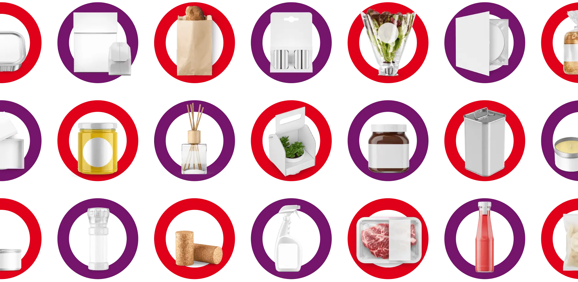 EKO-PUNKT - Im Auftrag der Zukunft - Bild Darstellung verschiedener Verpackungen Verpackungsformen 