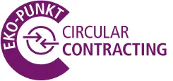EKO-PUNKT - Im Auftrag der Zukunft - Bild Siegel Circular Contracting, Recyclingwerkstoffe